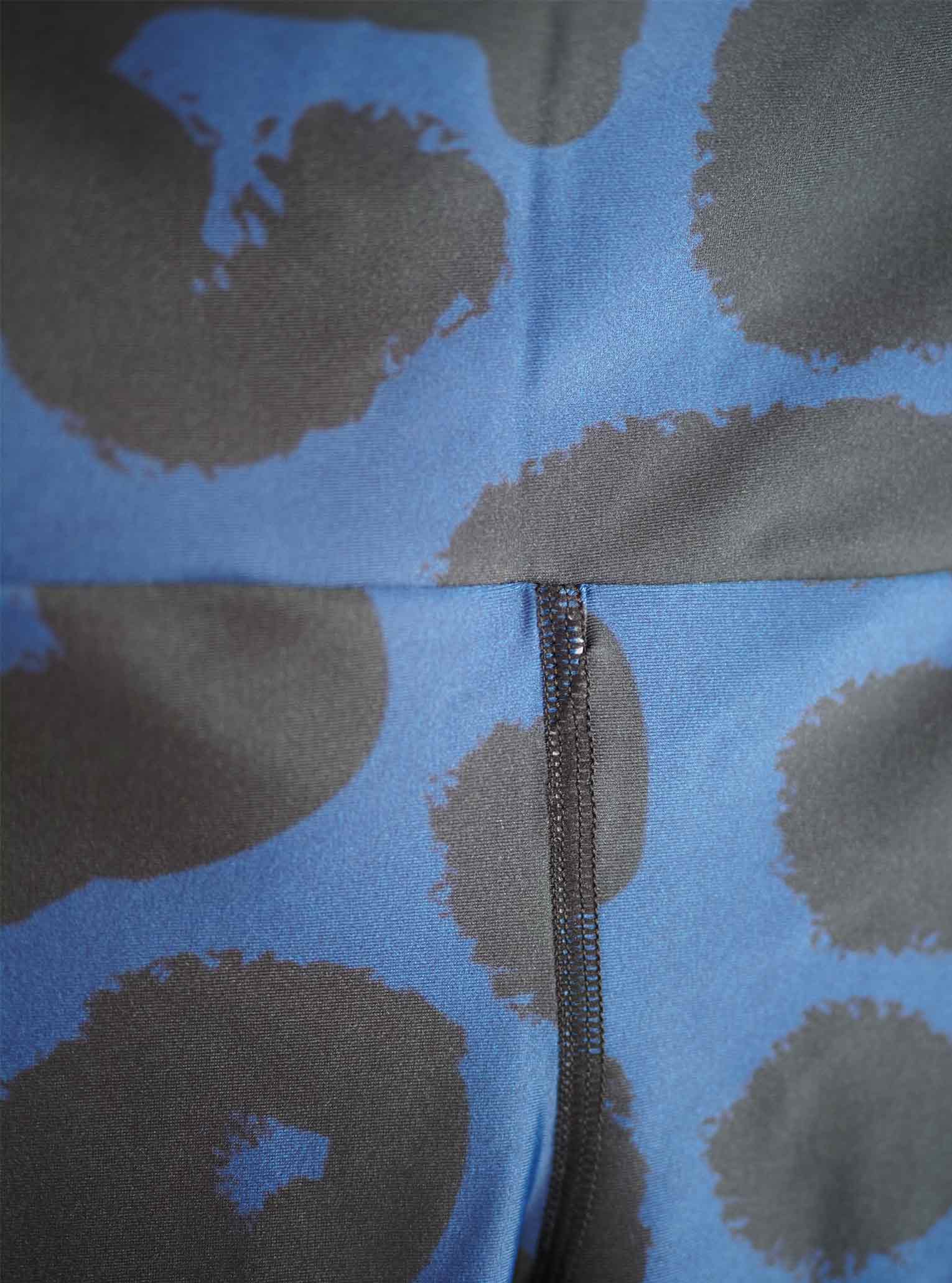 Gr. L - Yoga Leggings BLUE LEOPARD
