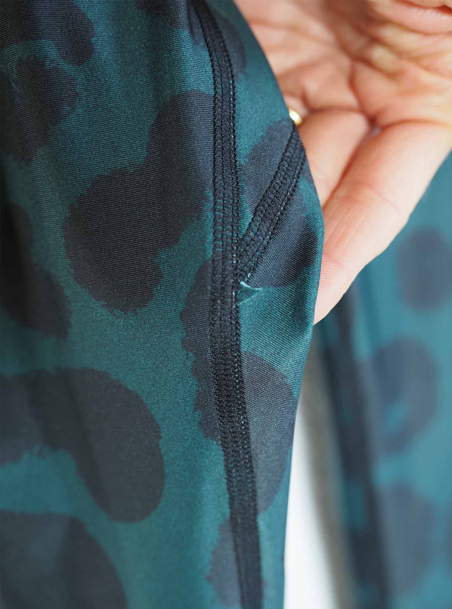 2nd Life - Yoga Leggings GREEN LEOPARD