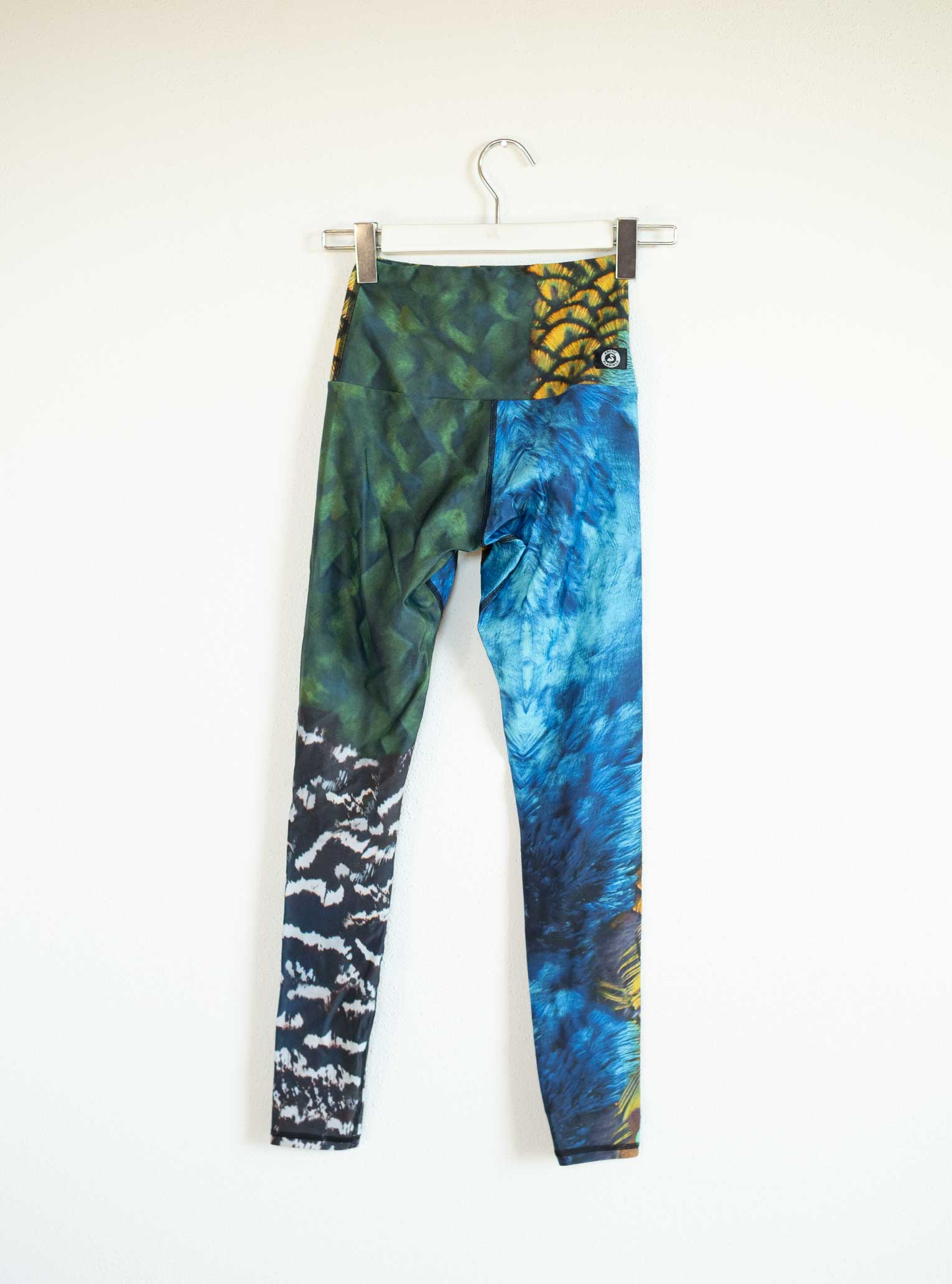Gr. XS - Yoga Leggings PEACOCK
