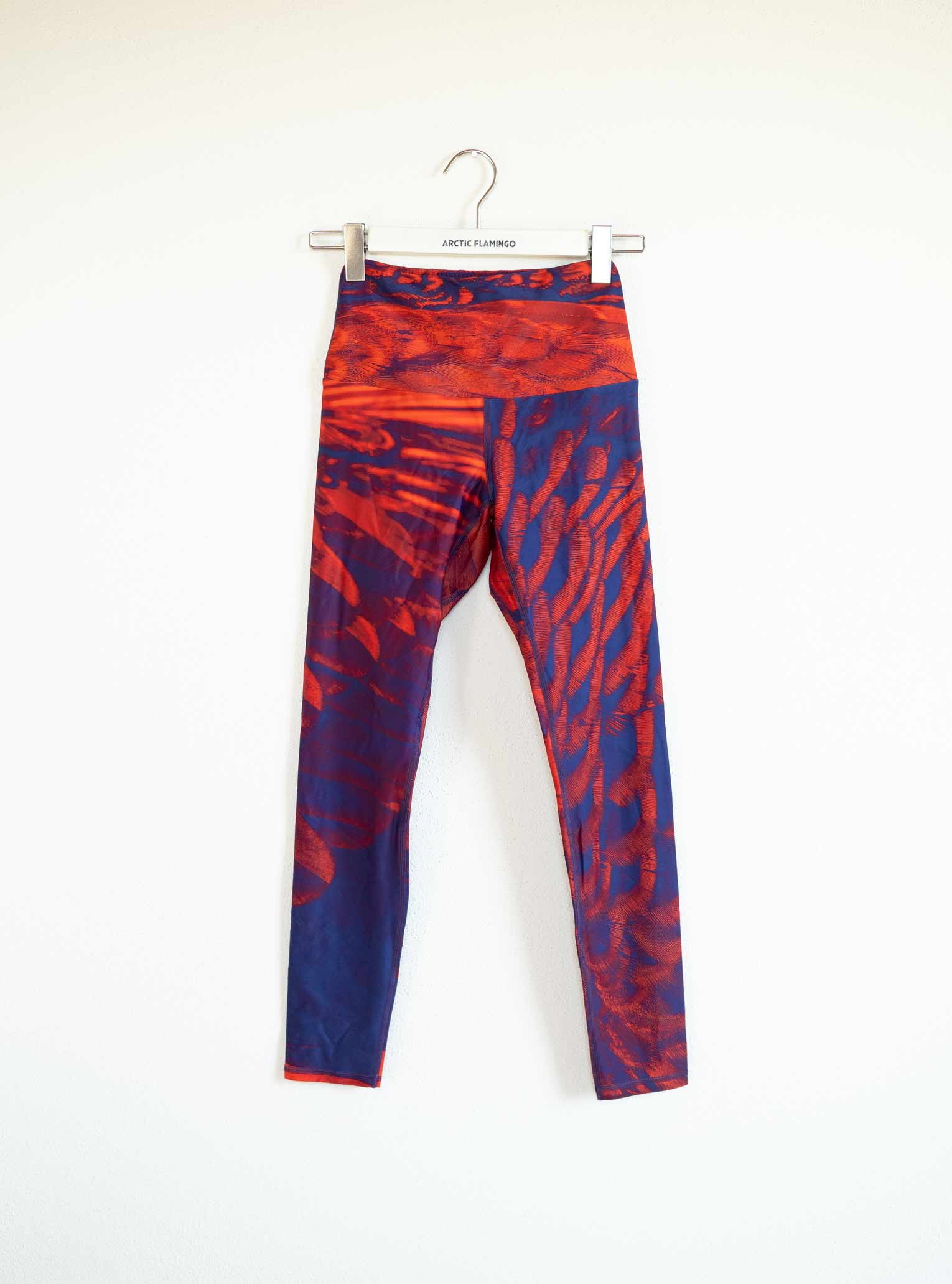 Gr. S - Yoga Leggings PURPLE BIRD