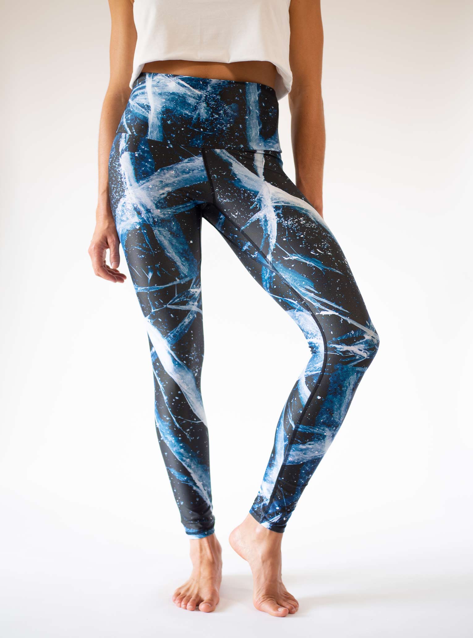 Yoga Leggings FROZEN LAKE