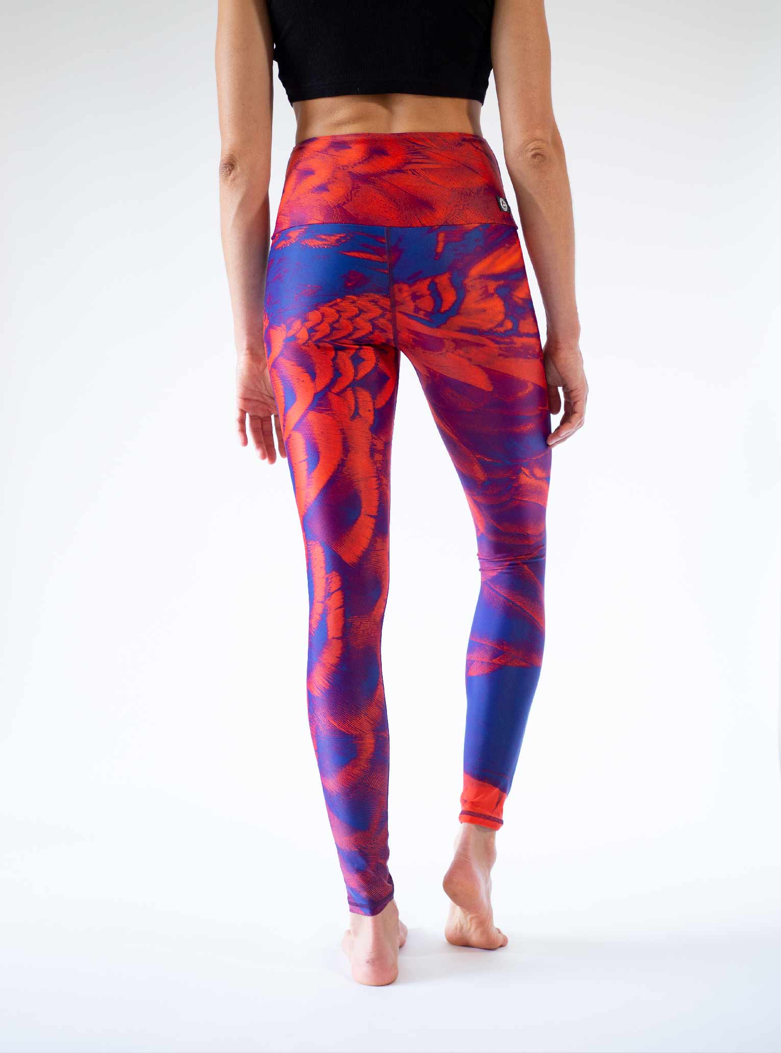 Yoga Leggings PURPLE BIRD