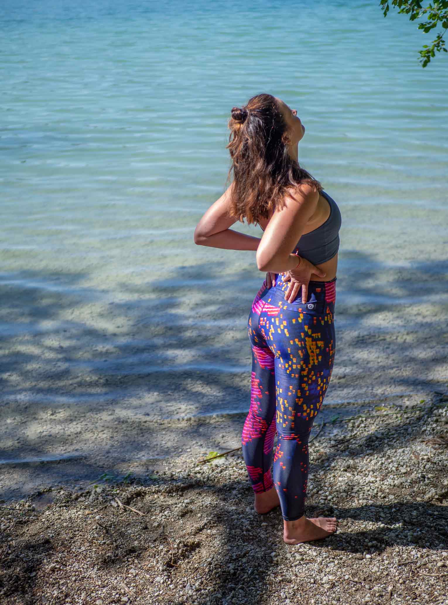 Yoga Leggings TECHNO BIRD