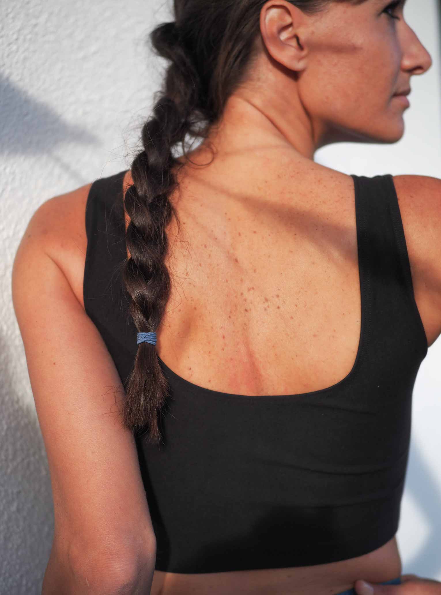 Yoga Top BLACK LYOCELL