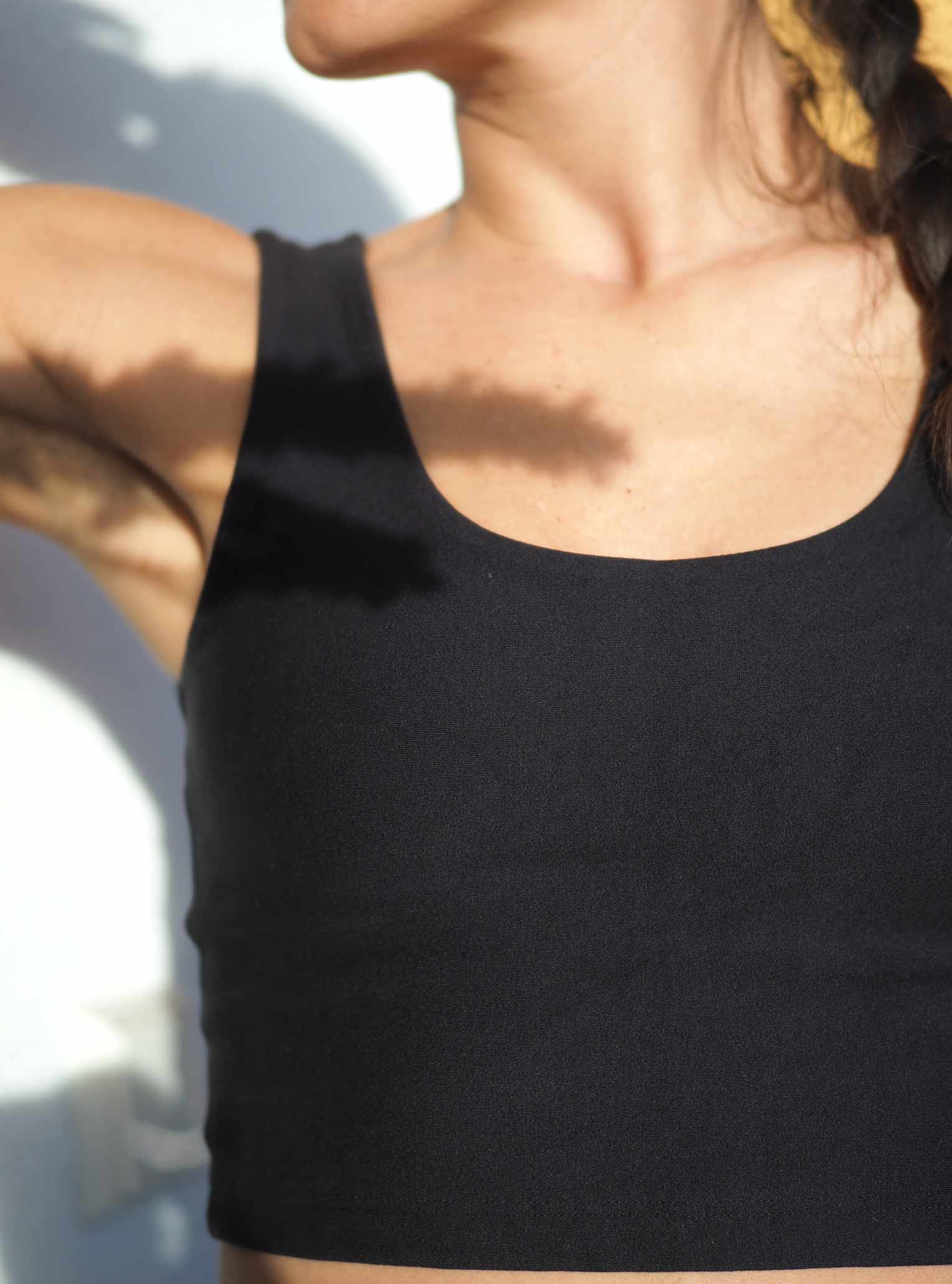 Yoga Top BLACK LYOCELL