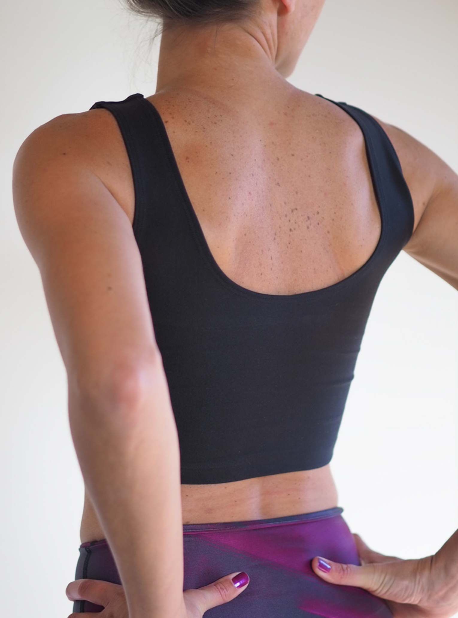 Yoga Top BLACK LYOCELL