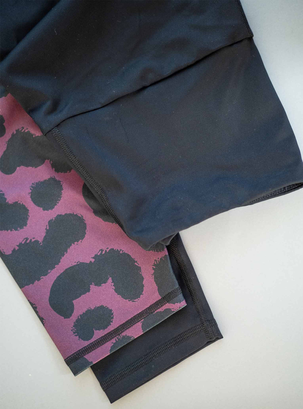 Gr. S - Yoga Leggings MAUVE LEO