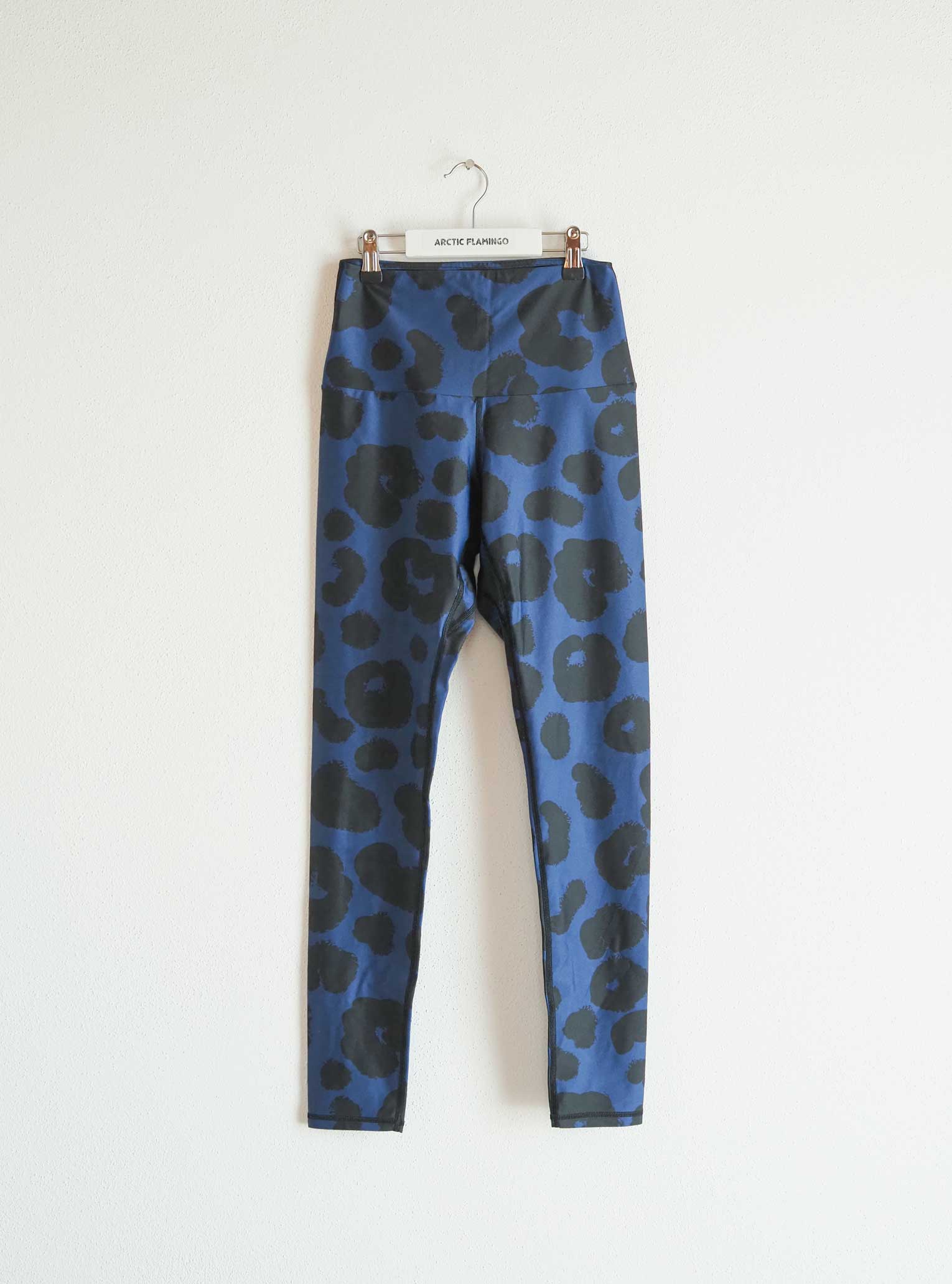 Gr. S - Yoga Leggings BLUE LEOPARD