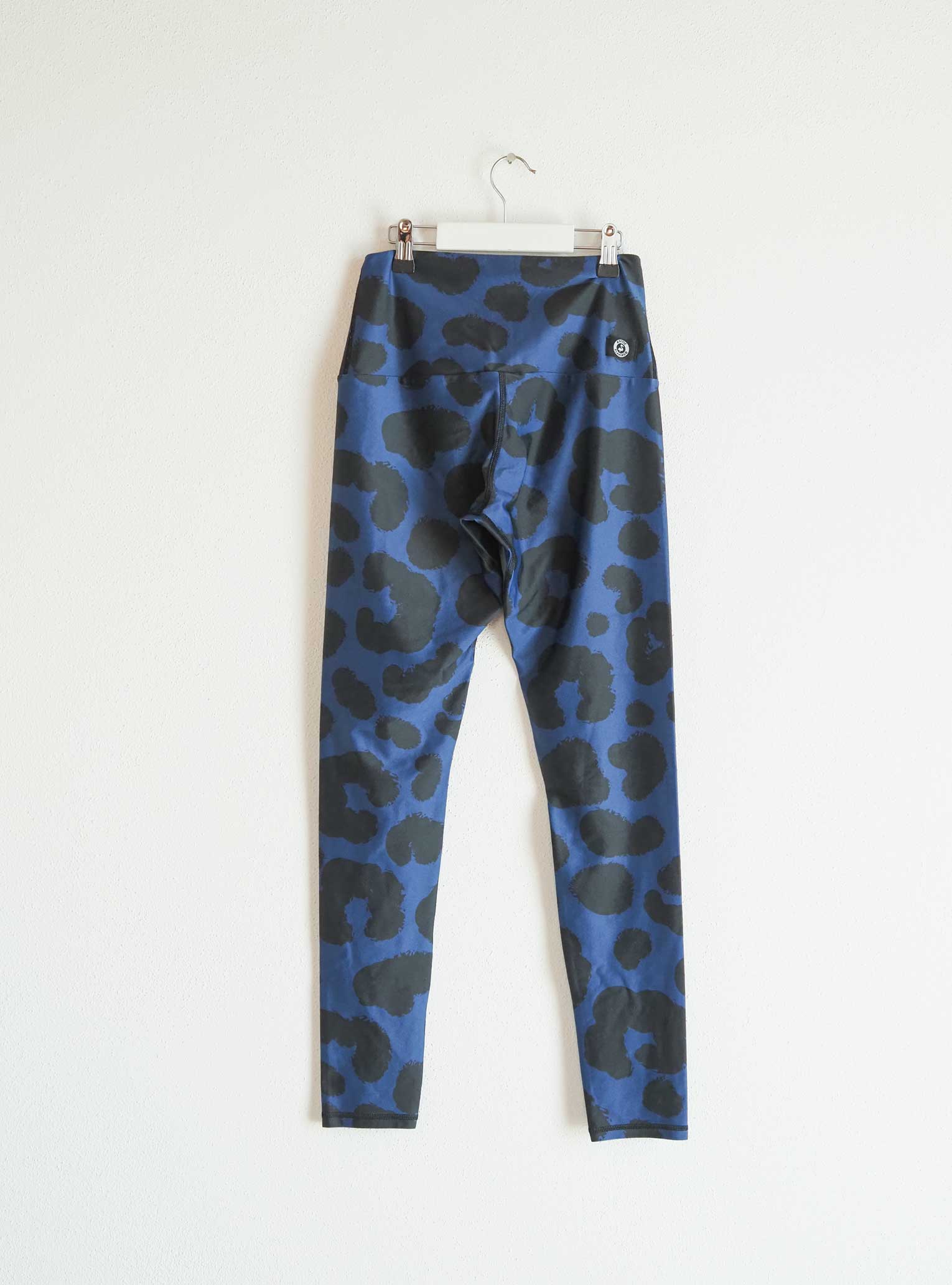 Gr. S - Yoga Leggings BLUE LEOPARD