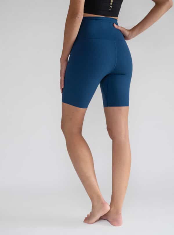 Blue Yoga Shorts