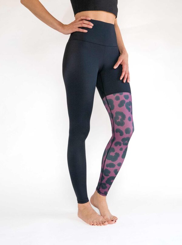 Leopard print yoga leggigns