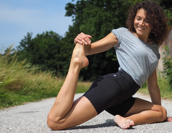 Sustainable yoga leggings